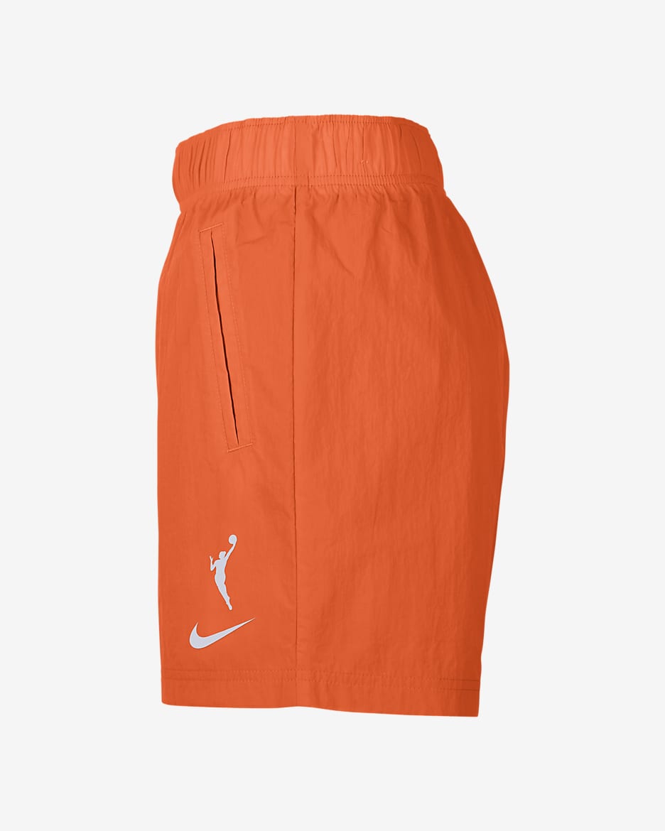 Essential Nike Women s Wnba Repel Woven Shorts in Orange Size Medium FN0754 820